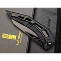 TuoTown складной нож Xenos Integral TXS-MKAB сталь TMAX DLC, рукоять Titanium Crystal black