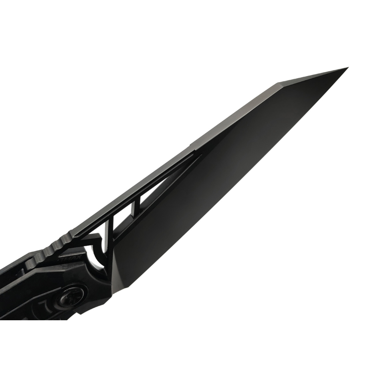 TuoTown складной нож Xenos Integral TXS-MKAB сталь TMAX DLC, рукоять Titanium Crystal black