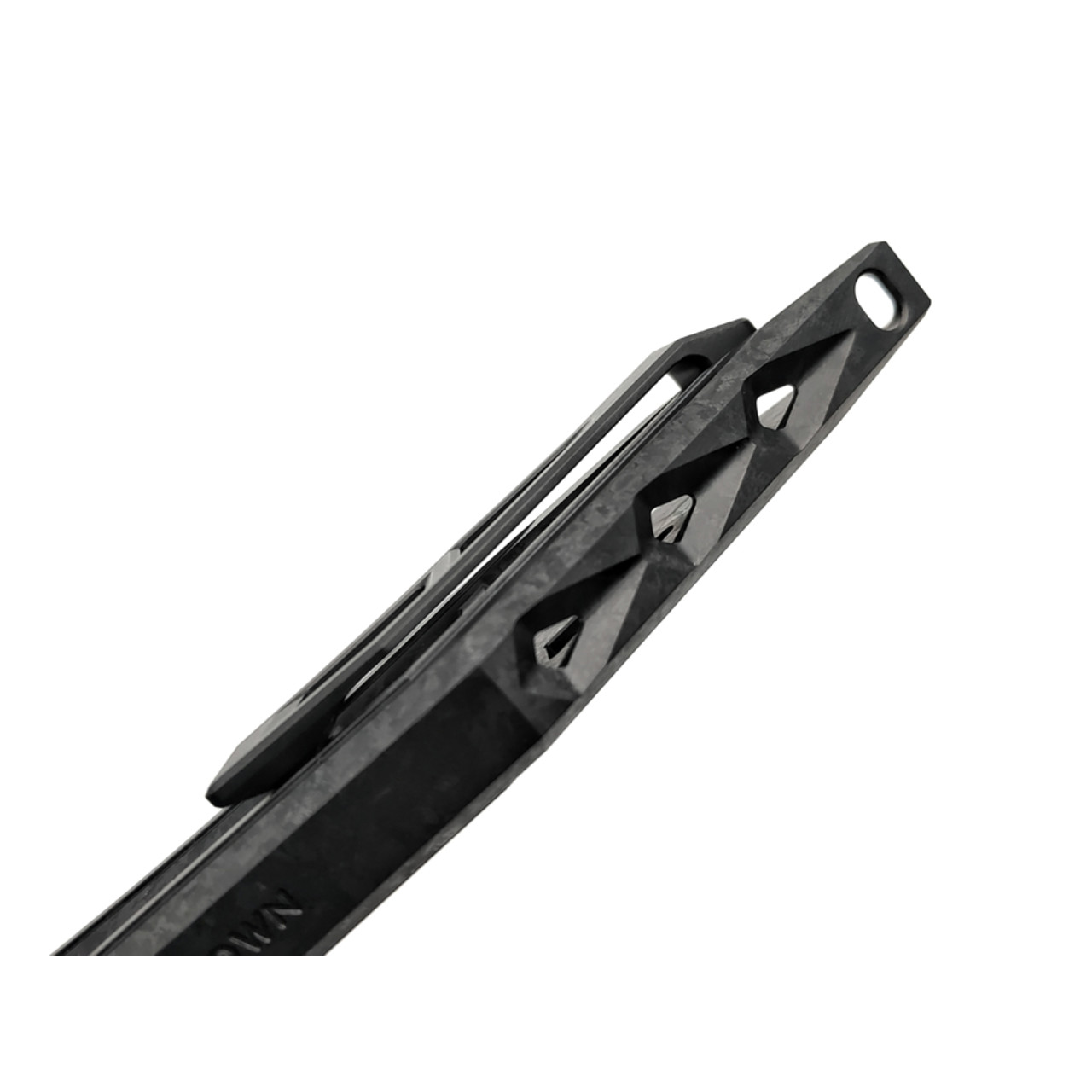 TuoTown складной нож Xenos Integral TXS-MKAB сталь TMAX DLC, рукоять Titanium Crystal black