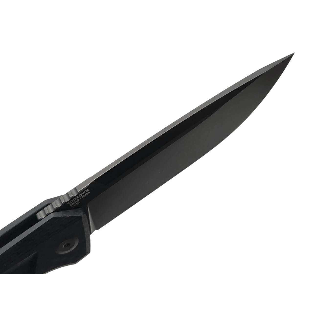 TuoTown и Eagle Knives складной нож Step Black сталь T10S PVD, рукоять G10-Карбон