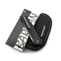 TuoTown и Eagle Knives складной нож Barhan Black сталь T10S PVD, рукоять G10 Карбон