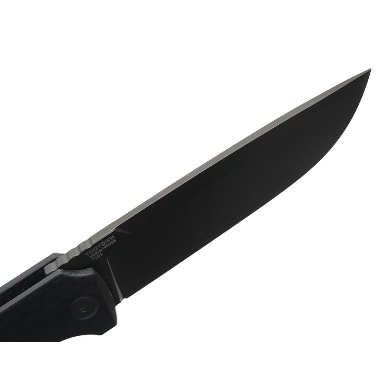 TuoTown и Eagle Knives складной нож Utes Black сталь T10S PVD, рукоять G10-Карбон