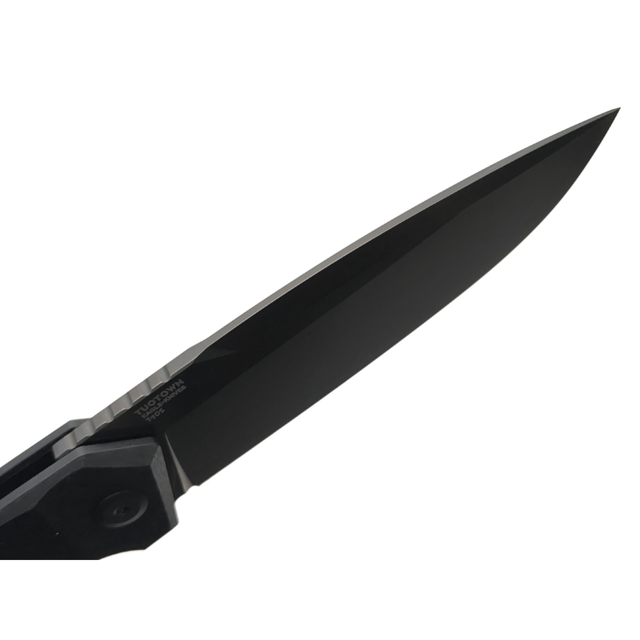 TuoTown и Eagle Knives складной нож Vershina Black сталь T10S PVD, рукоять G10-Карбон
