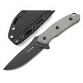 Mr.Blade нож Hellcat Covert сталь Aus-8 блэквош, рукоять G10 grey