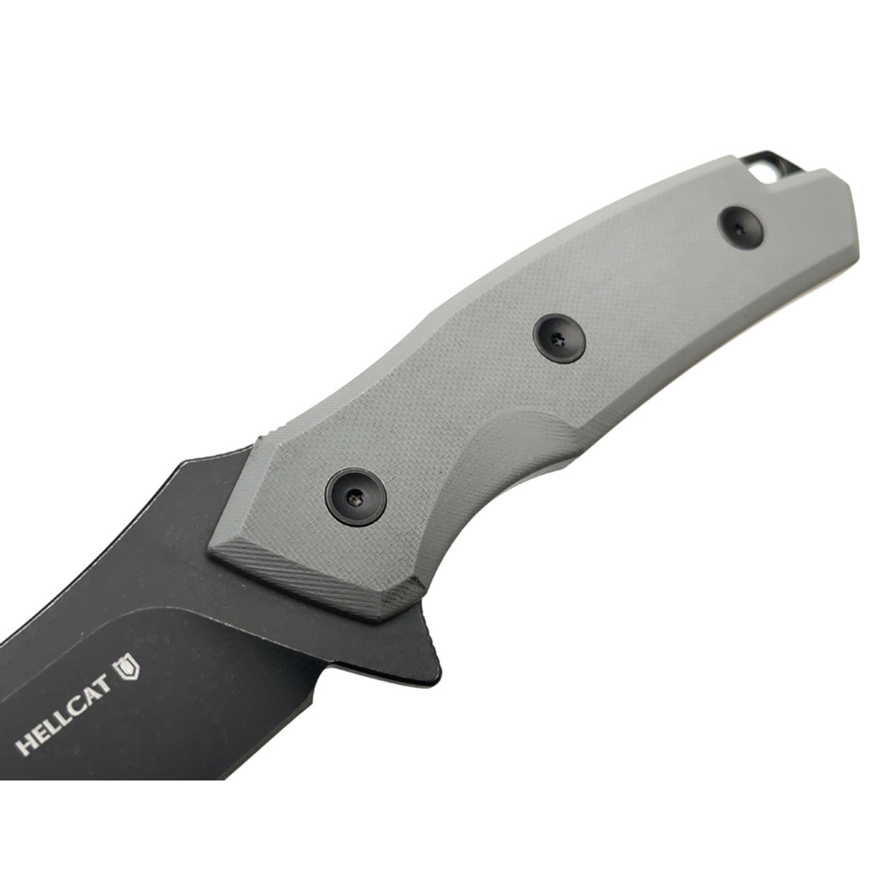 Mr.Blade нож Hellcat Covert сталь Aus-8 блэквош, рукоять G10 grey
