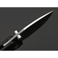Harnds складной нож Bee CK5016BK-S сталь D2 satin, рукоять G10 black