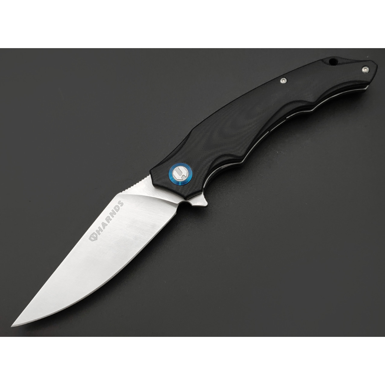 Harnds складной нож Wolverine CK9172BK-S сталь 14C28N satin, рукоять G10 black