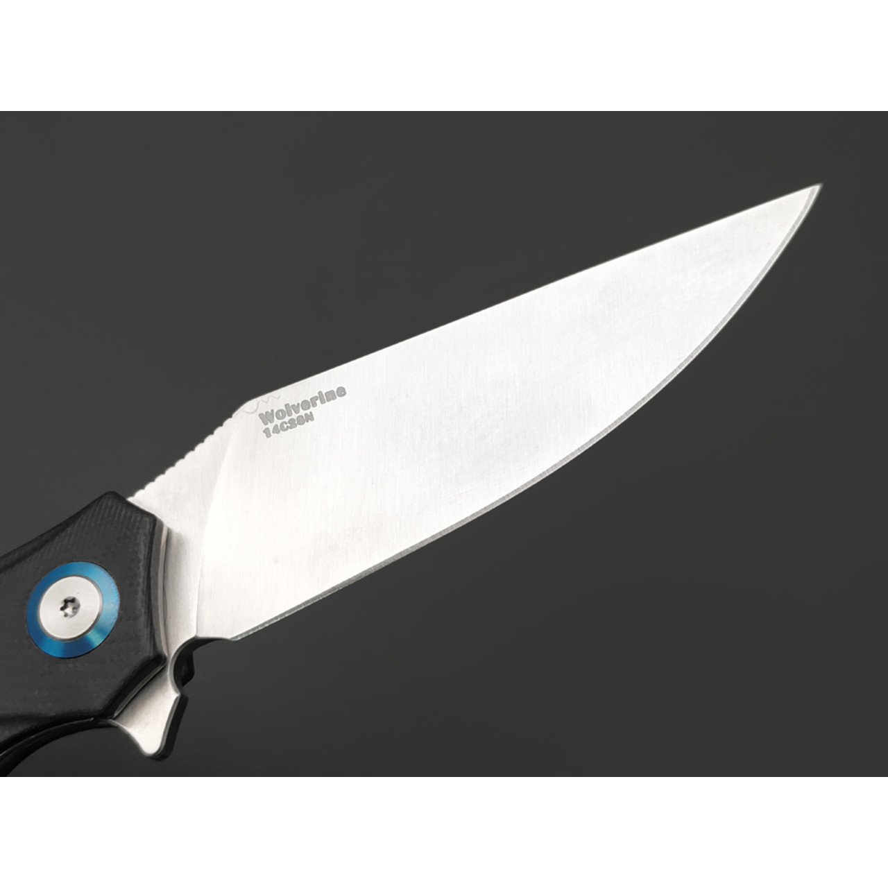 Harnds складной нож Wolverine CK9172BK-S сталь 14C28N satin, рукоять G10 black