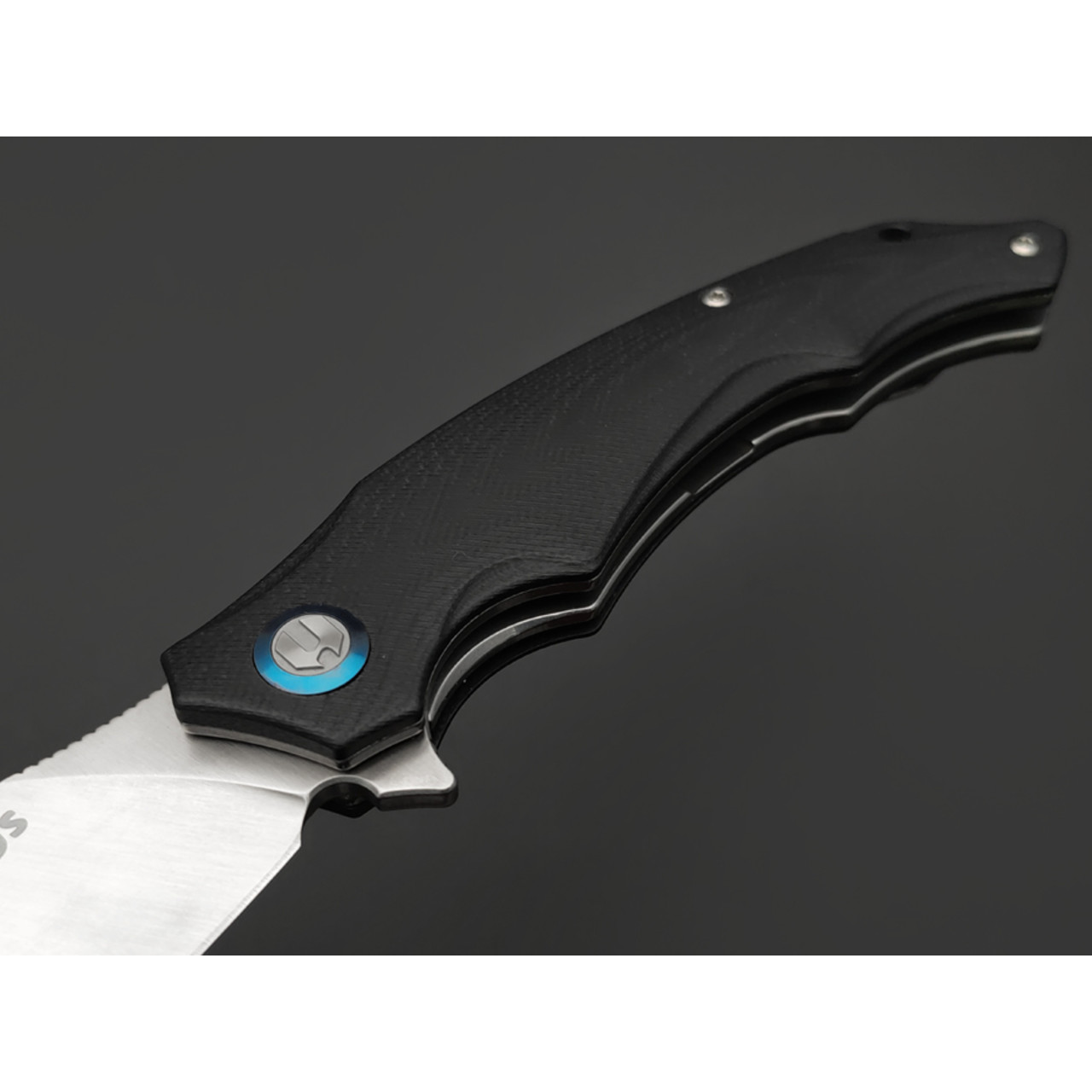 Harnds складной нож Wolverine CK9172BK-S сталь 14C28N satin, рукоять G10 black