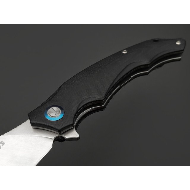 Harnds складной нож Wolverine CK9172BK-S сталь 14C28N satin, рукоять G10 black