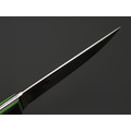 7 ножей нож Клык большой сталь N690 satin, рукоять Carbon fiber, G10 black & green, мозаичный пин 7 ножей нож Клык большой сталь N690 satin, рукоять Carbon fiber, G10 black & green, мозаичный пин