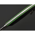 7 ножей нож Клык большой сталь N690 satin, рукоять Carbon fiber, G10 black & green, мозаичный пин 7 ножей нож Клык большой сталь N690 satin, рукоять Carbon fiber, G10 black & green, мозаичный пин