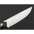 7 ножей нож Айсберг сталь N690 satin, рукоять Carbon fiber, G10 black & green, мозаичный пин 7 ножей нож Айсберг сталь N690 satin, рукоять Carbon fiber, G10 black & green, мозаичный пин