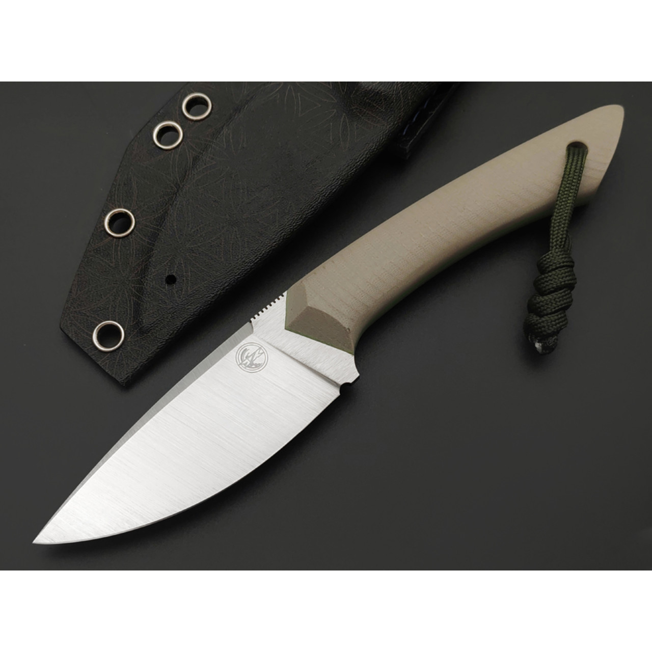 7 ножей нож Джек малый гибрид сталь VG-10 satin, рукоять G10 tan & green