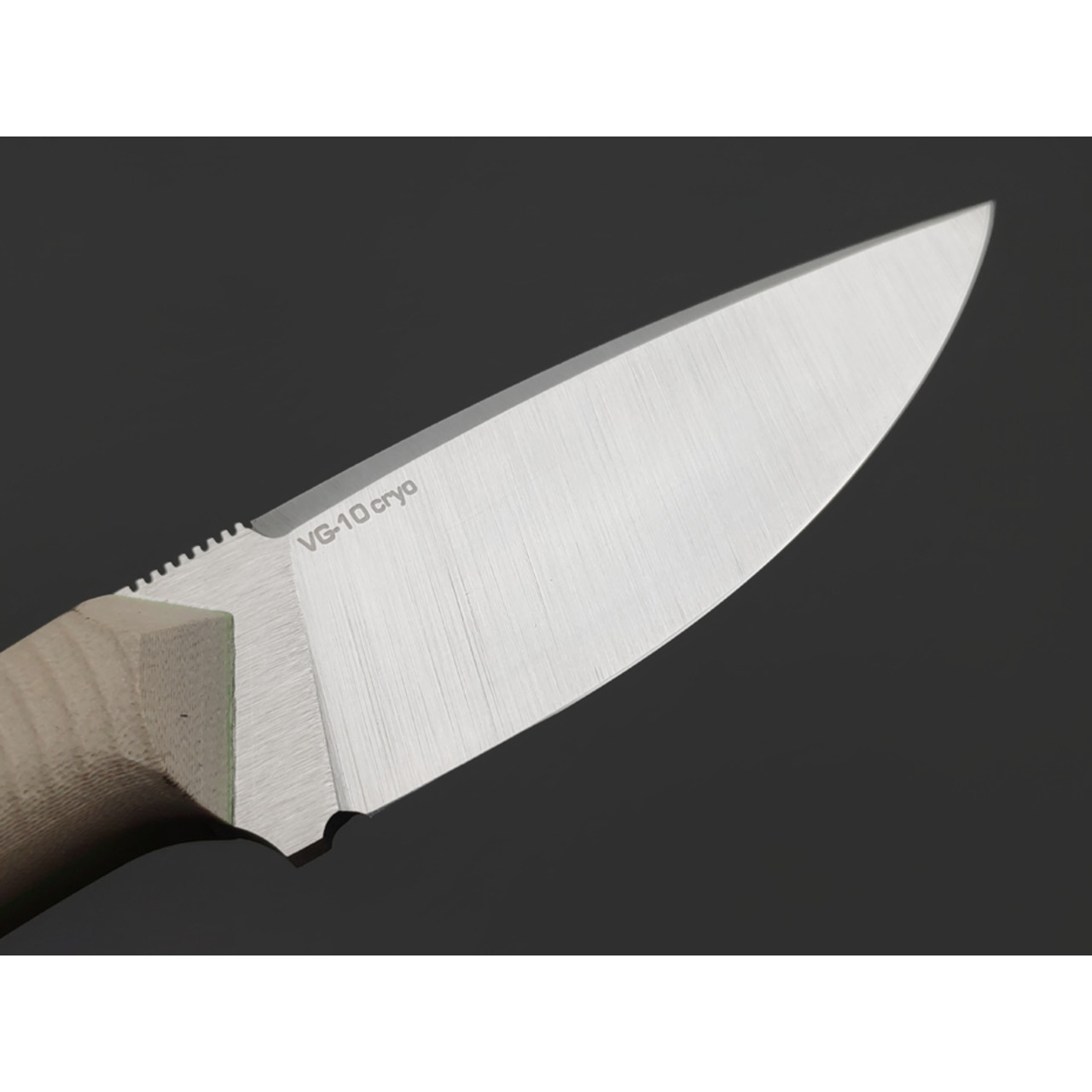 7 ножей нож Джек малый гибрид сталь VG-10 satin, рукоять G10 tan & green