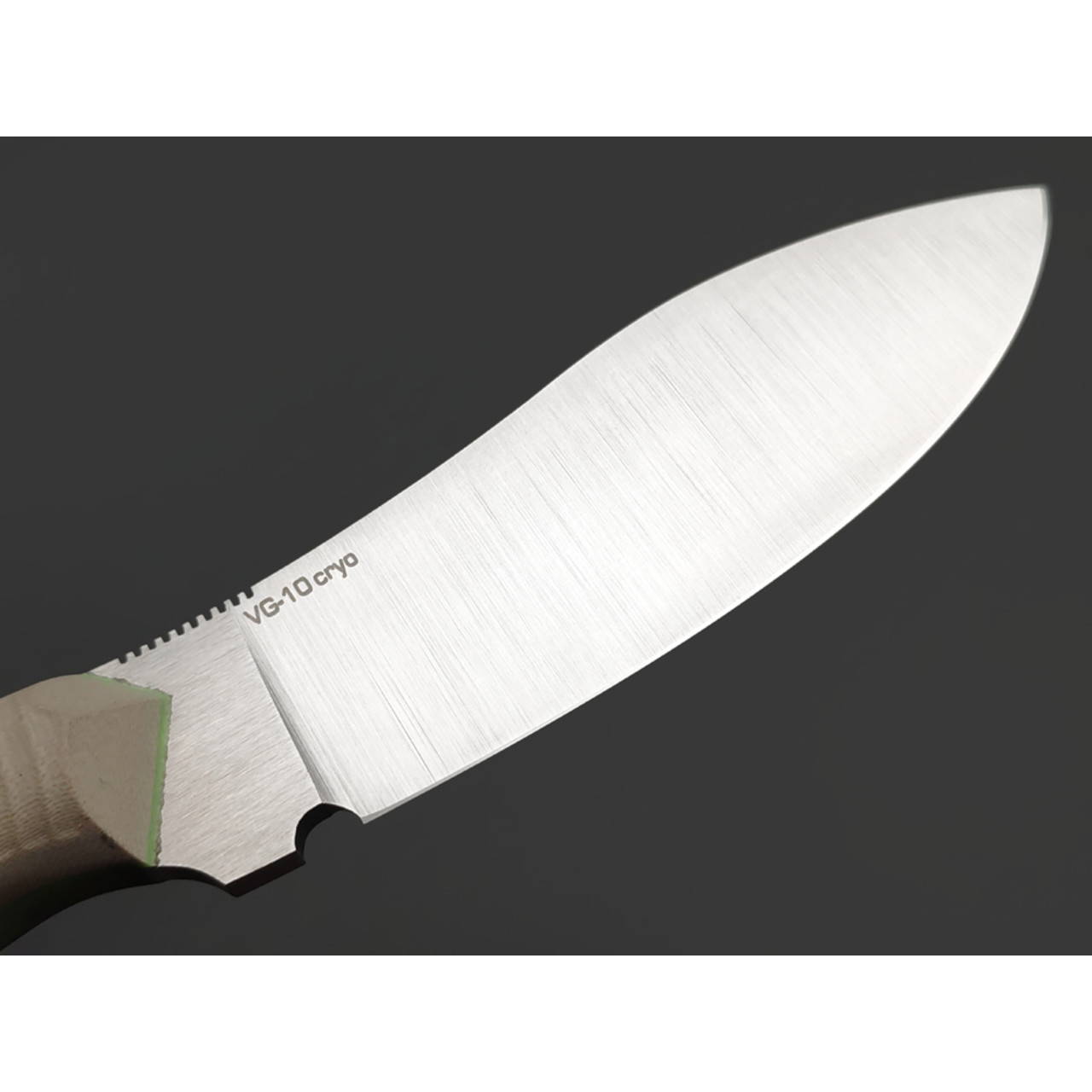 7 ножей нож Нессмук гибрид сталь VG-10 satin, рукоять G10 tan & green