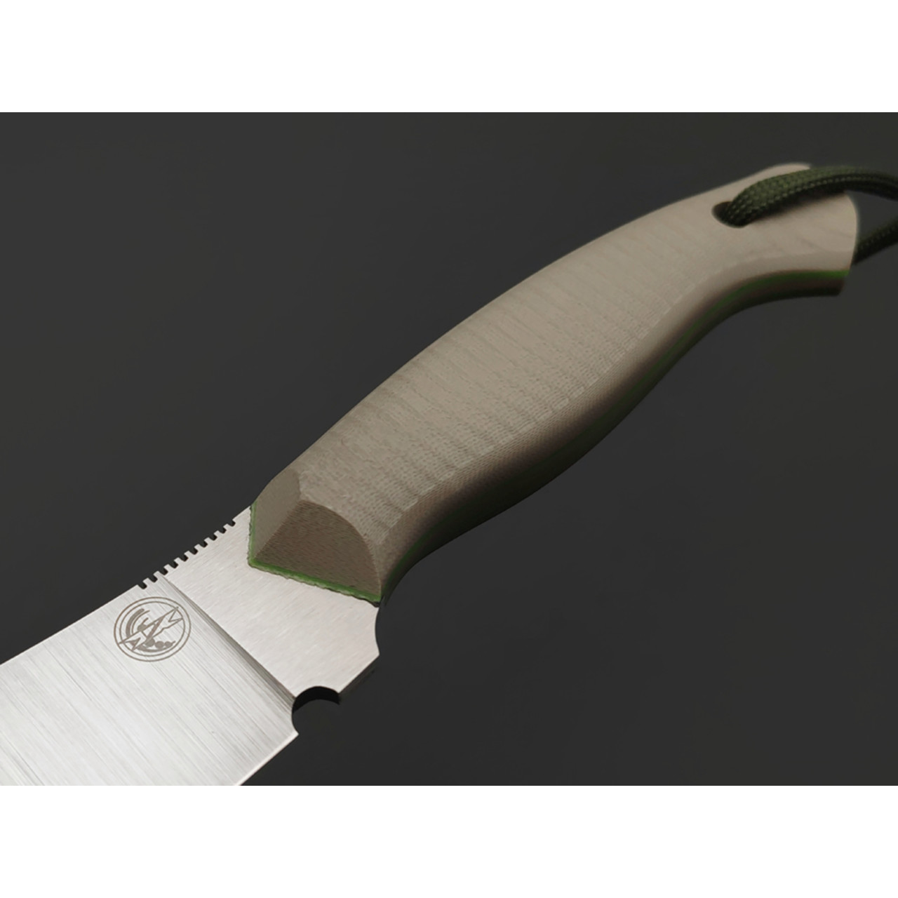 7 ножей нож Нессмук гибрид сталь VG-10 satin, рукоять G10 tan & green