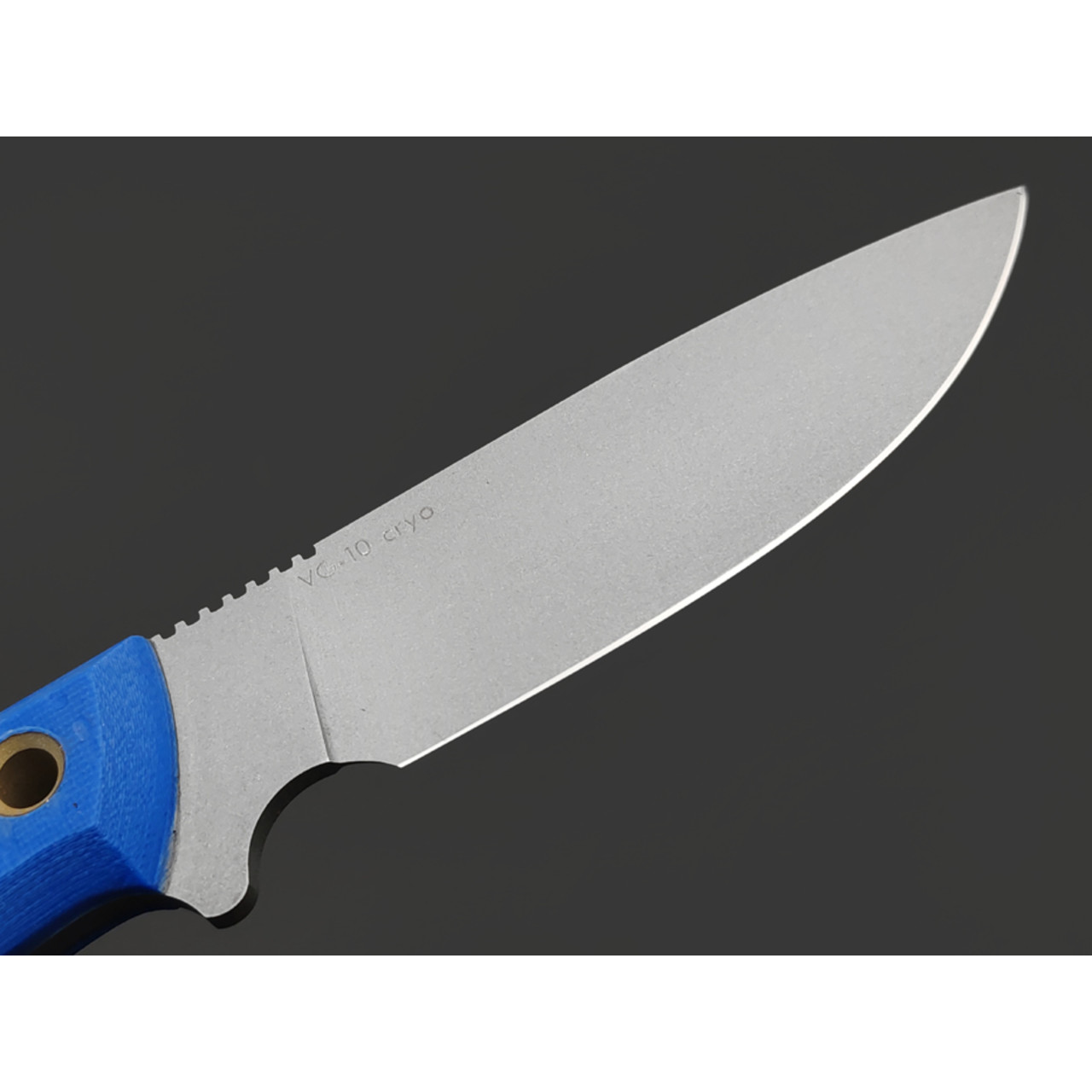 7 ножей нож Handy малый сталь VG-10 bead blast, рукоять G10 blue, ножны Kydex orange & camo digital