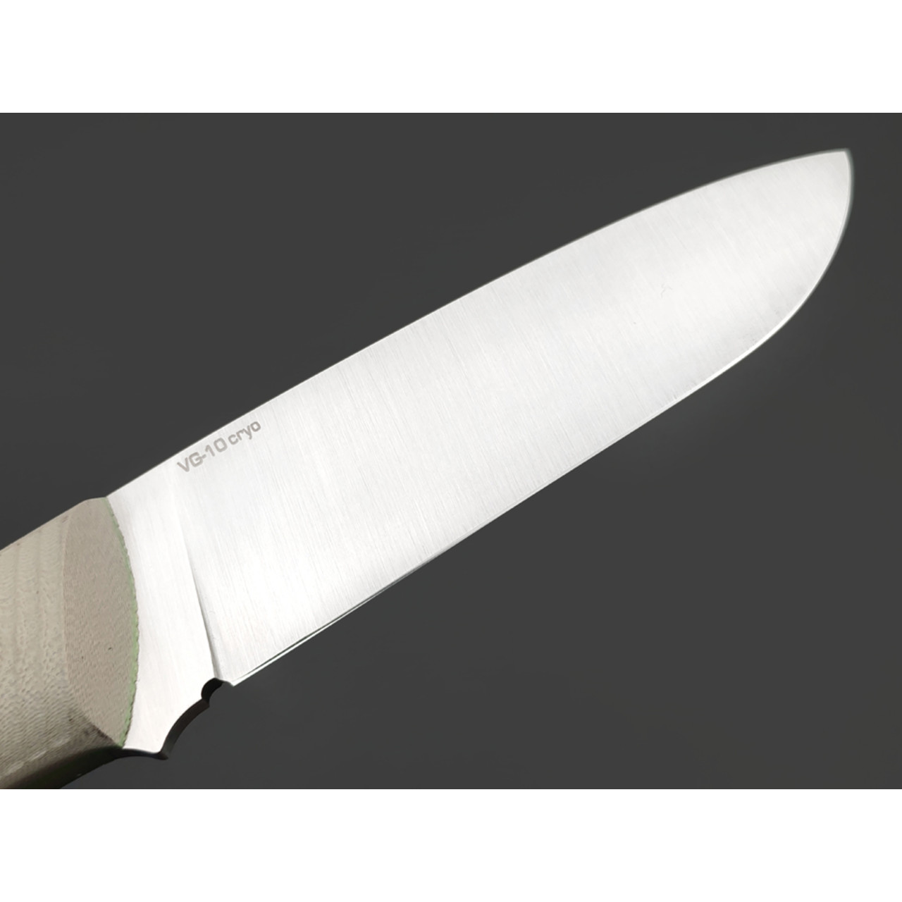 7 ножей нож Йети гибрид сталь VG-10 satin, спуски конвекс, рукоять G10 tan & green