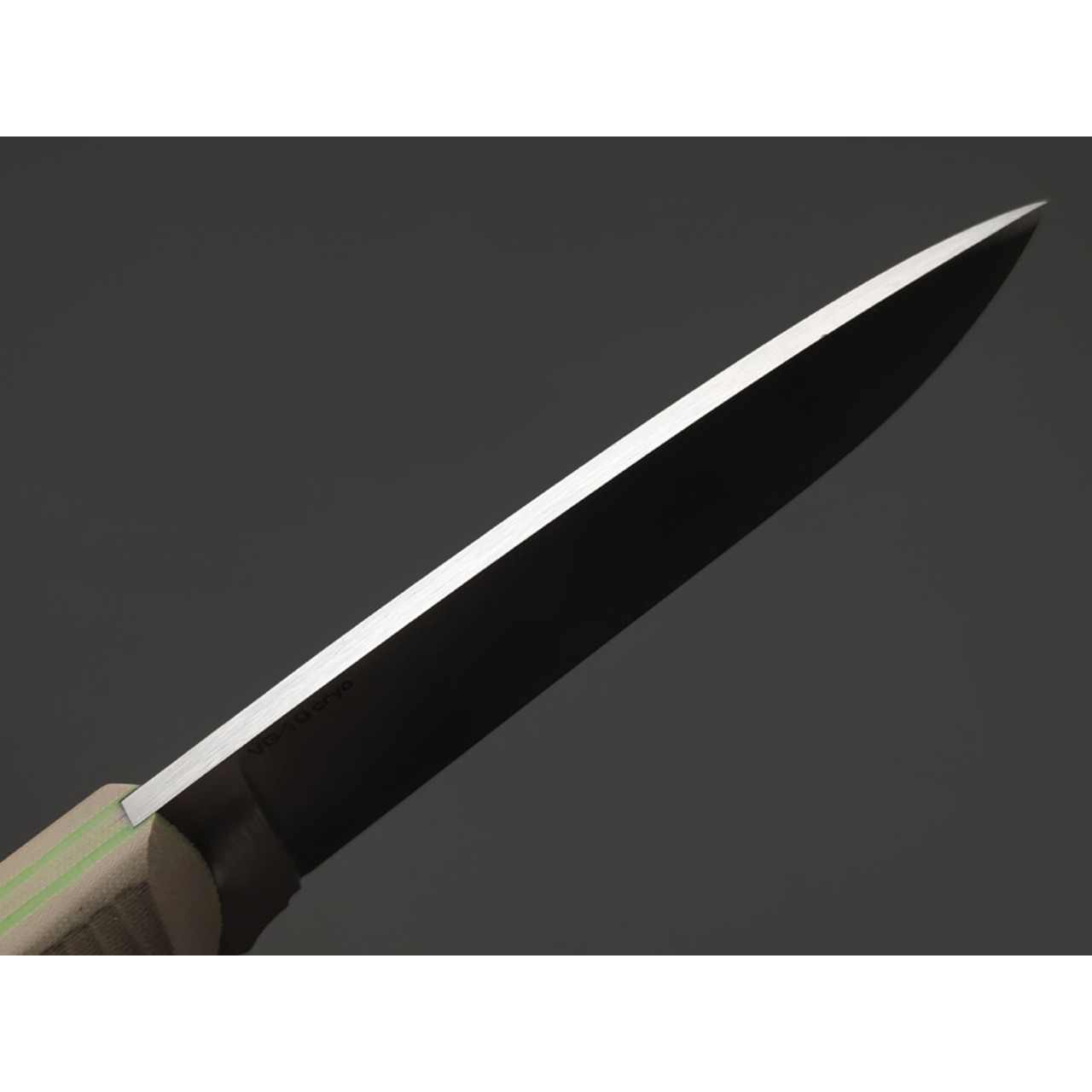 7 ножей нож Йети гибрид сталь VG-10 satin, спуски конвекс, рукоять G10 tan & green