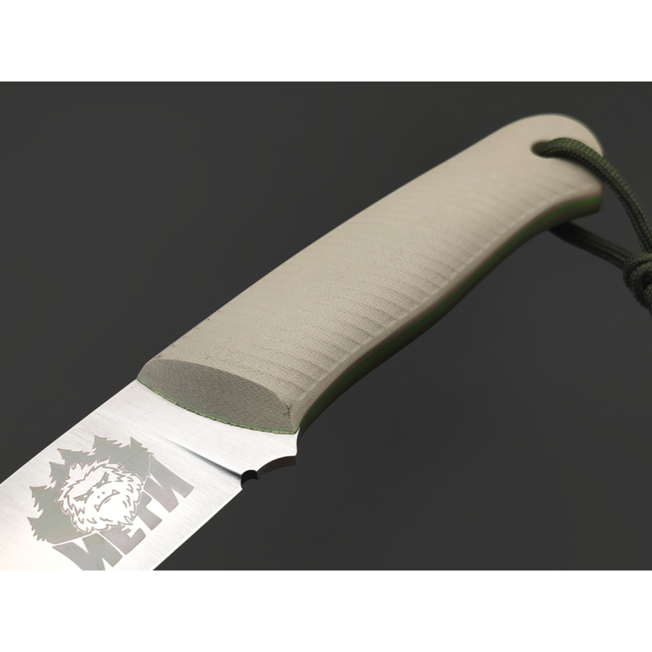 7 ножей нож Йети гибрид сталь VG-10 satin, спуски конвекс, рукоять G10 tan & green