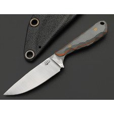 Андрей Кулаков нож KUL0144 сталь K110, рукоять G10 grey & orange