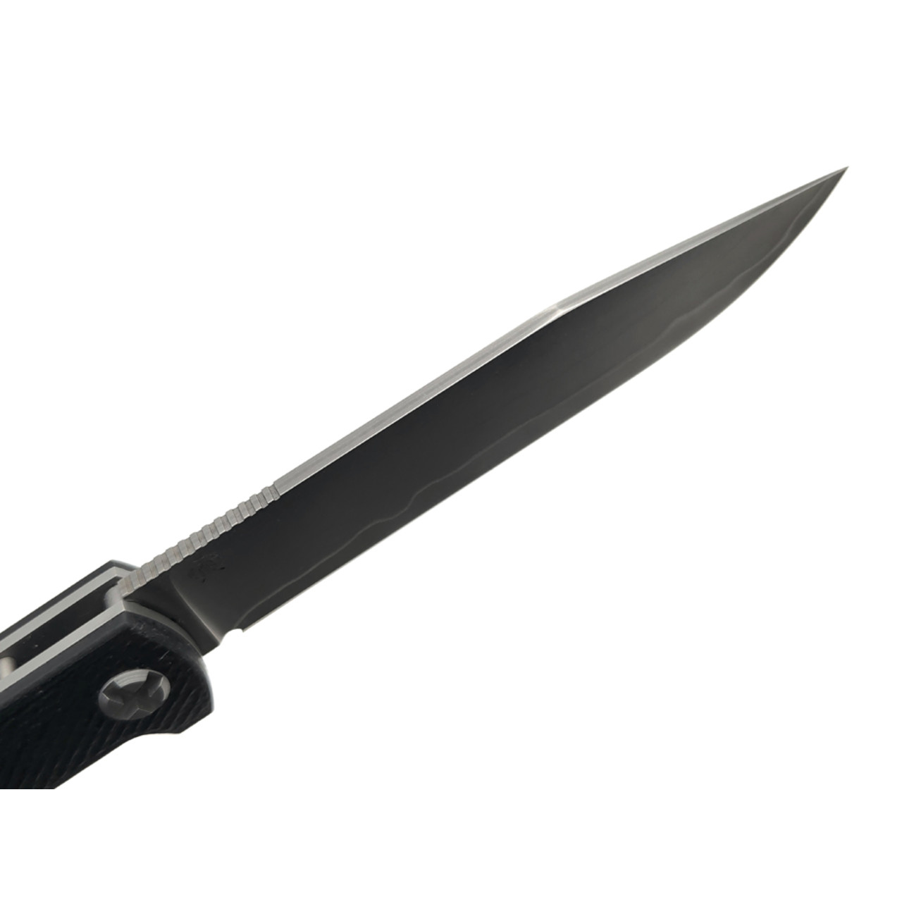 Saro нож Авиационный Single сталь Ламинат, рукоять G10 black