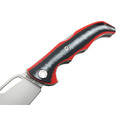 Saro нож Кайман EVO сталь K110 bead blast, рукоять G10 red, black & white Saro нож Кайман EVO сталь K110 bead blast, рукоять G10 red, black & white