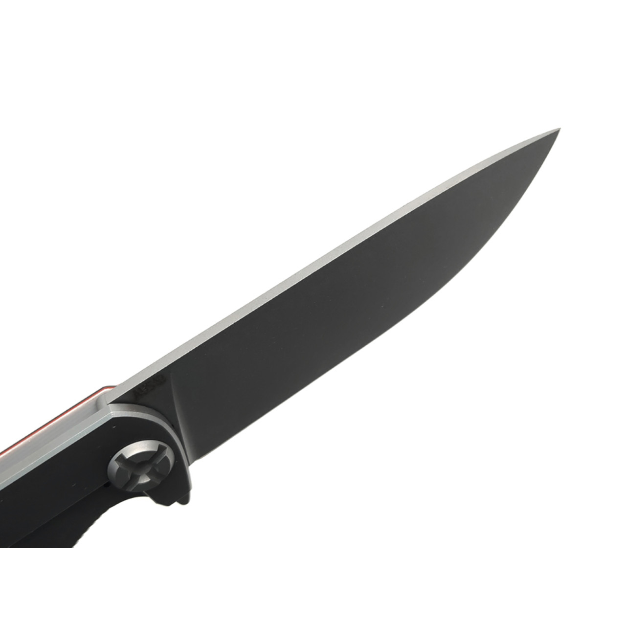 Saro нож Чиж Next сталь Aus-10, рукоять G10 red, white & black
