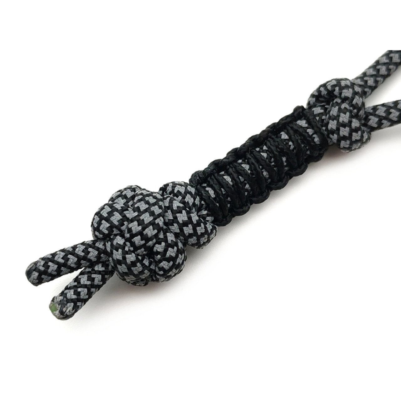 Темляк мини ОрЛина - Super Reflective 550 & Micro Cord Black
