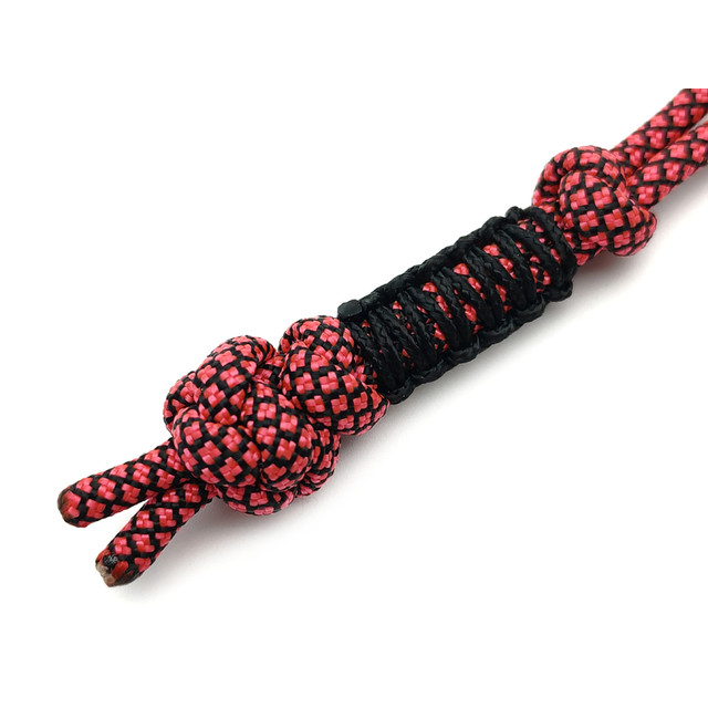 Темляк мини ОрЛина - Pink Snake & Micro Cord Black