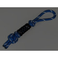 Темляк мини ОрЛина - Carolina Blue Reflective 550 & Micro Cord Black Темляк мини ОрЛина - Carolina Blue Reflective 550 & Micro Cord Black