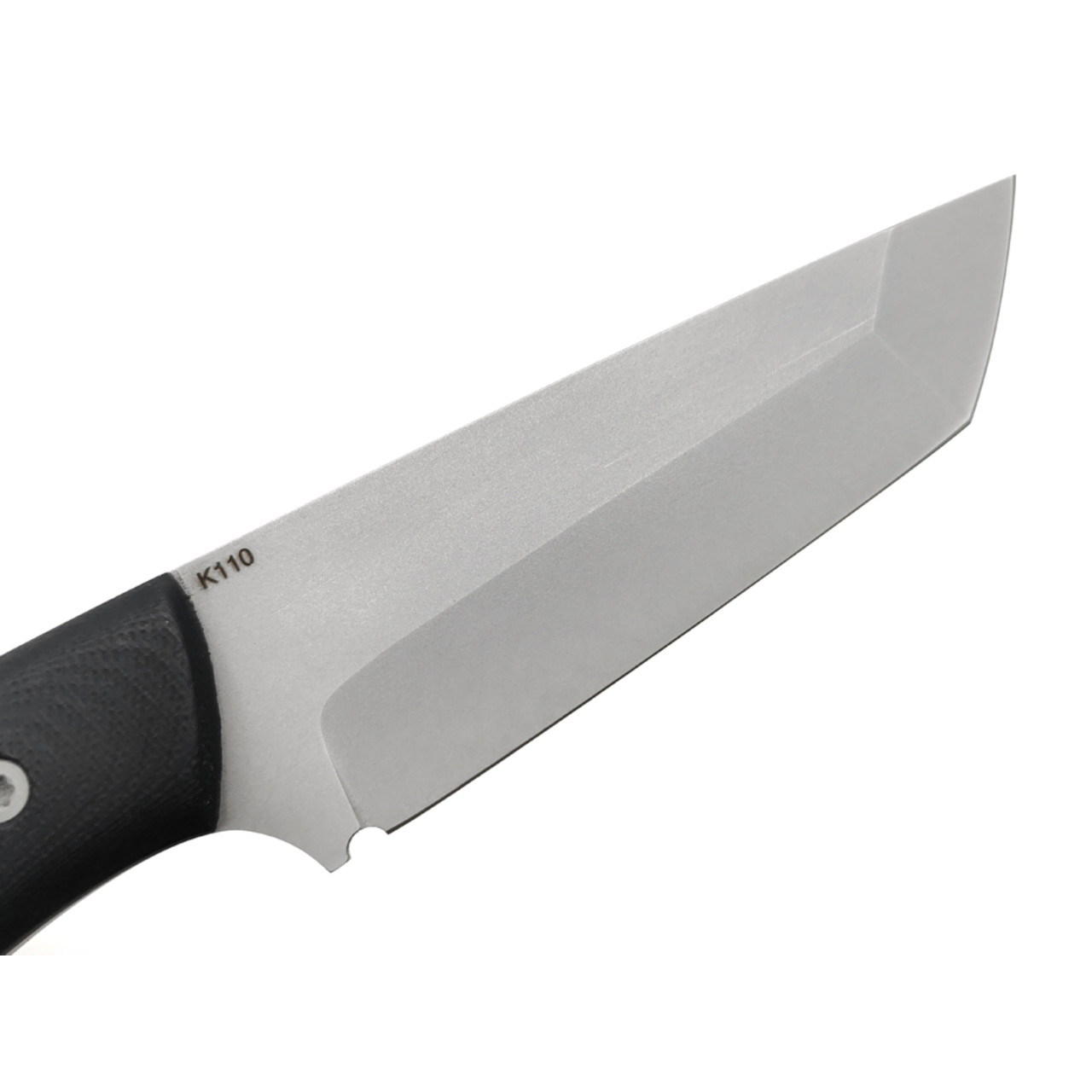 Saro нож Лис Танто сталь K110, рукоять G10 black
