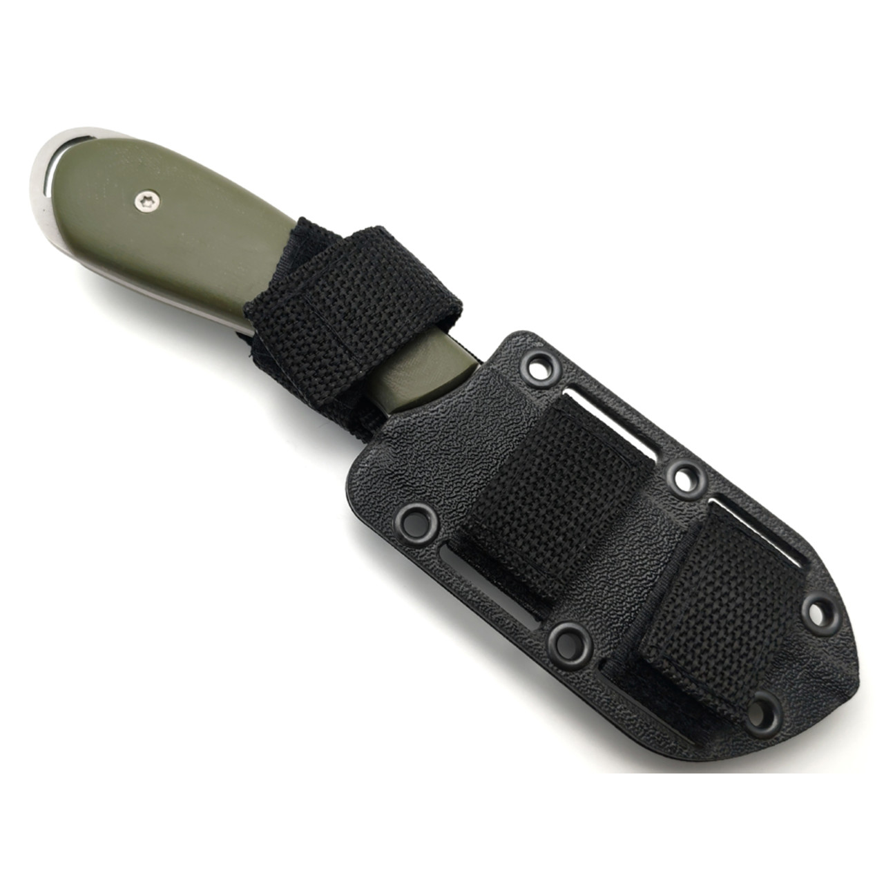 Saro нож Лис Танто сталь K110, рукоять G10 olive