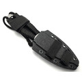 Saro нож Лис 7 сталь Aus-6 bead blast, рукоять шнур чёрный Saro нож Лис 7 сталь Aus-6 bead blast, рукоять шнур чёрный