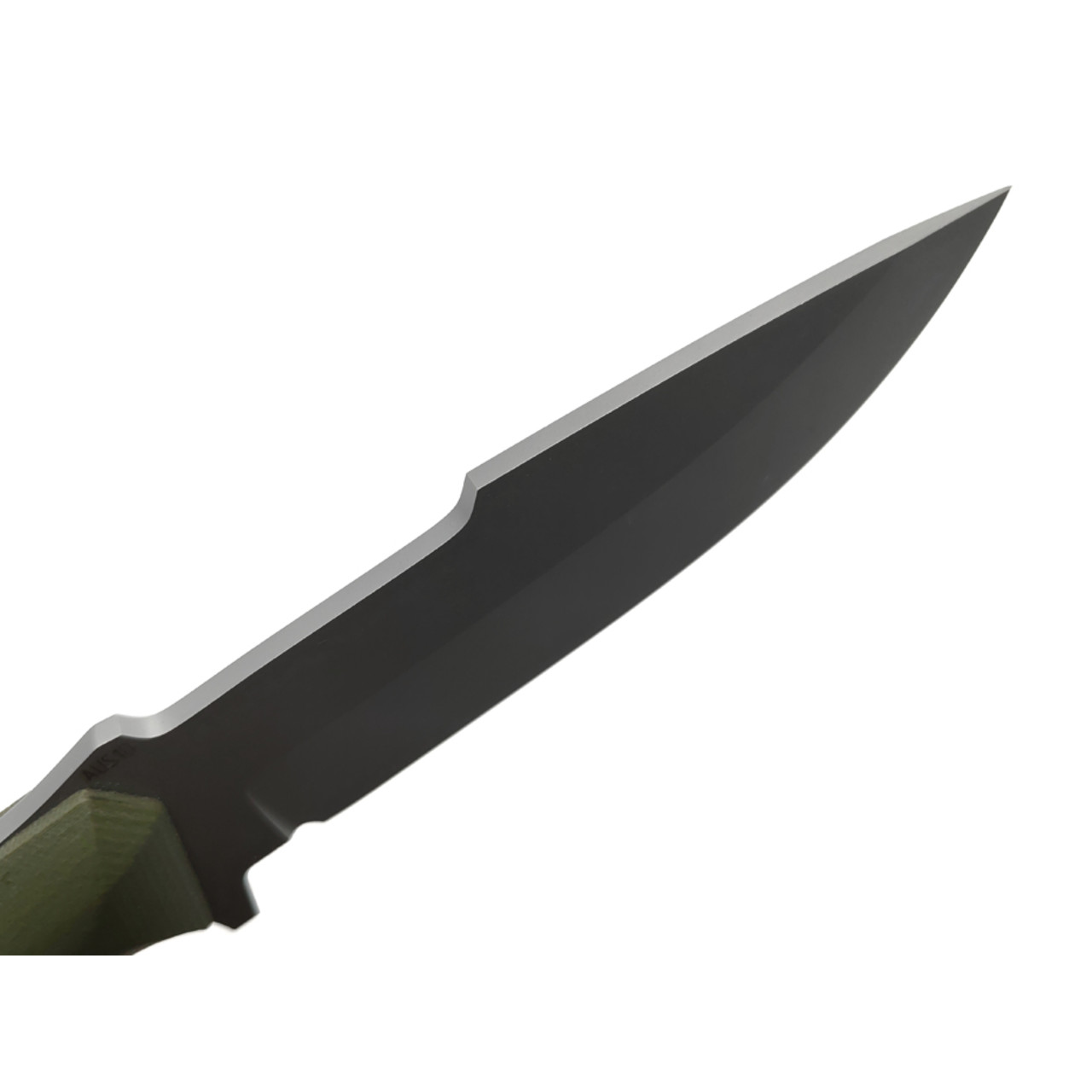 Saro нож Егерь сталь Aus-10 bead blast, рукоять G10 olive