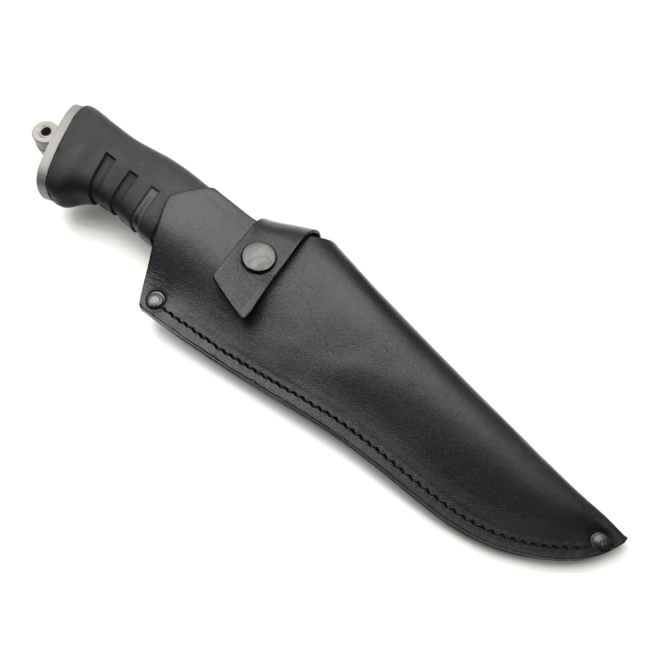 Saro нож Катран сталь 65Х13 bead blast, рукоять резина
