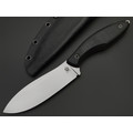Град Горький нож Канадец сталь Aus-10Co bead blast, рукоять G10 black & red Град Горький нож Канадец сталь Aus-10Co bead blast, рукоять G10 black & red