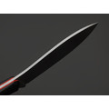 Град Горький нож Канадец сталь Aus-10Co bead blast, рукоять G10 black & red Град Горький нож Канадец сталь Aus-10Co bead blast, рукоять G10 black & red