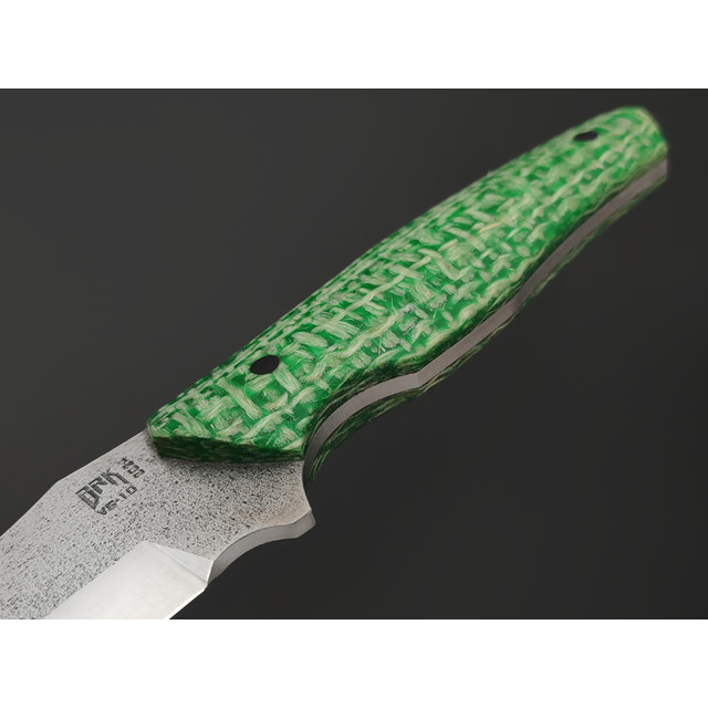 BRK нож Спанто сталь VG-10 satin, рукоять Micarta jute green