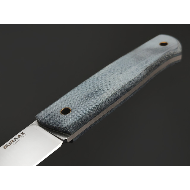 BRK нож Fin сталь D2 satin, рукоять Micarta jeans