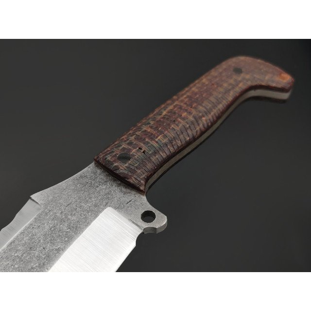 BRK Мачете-1 сталь 440C, рукоять Micarta jute bordo