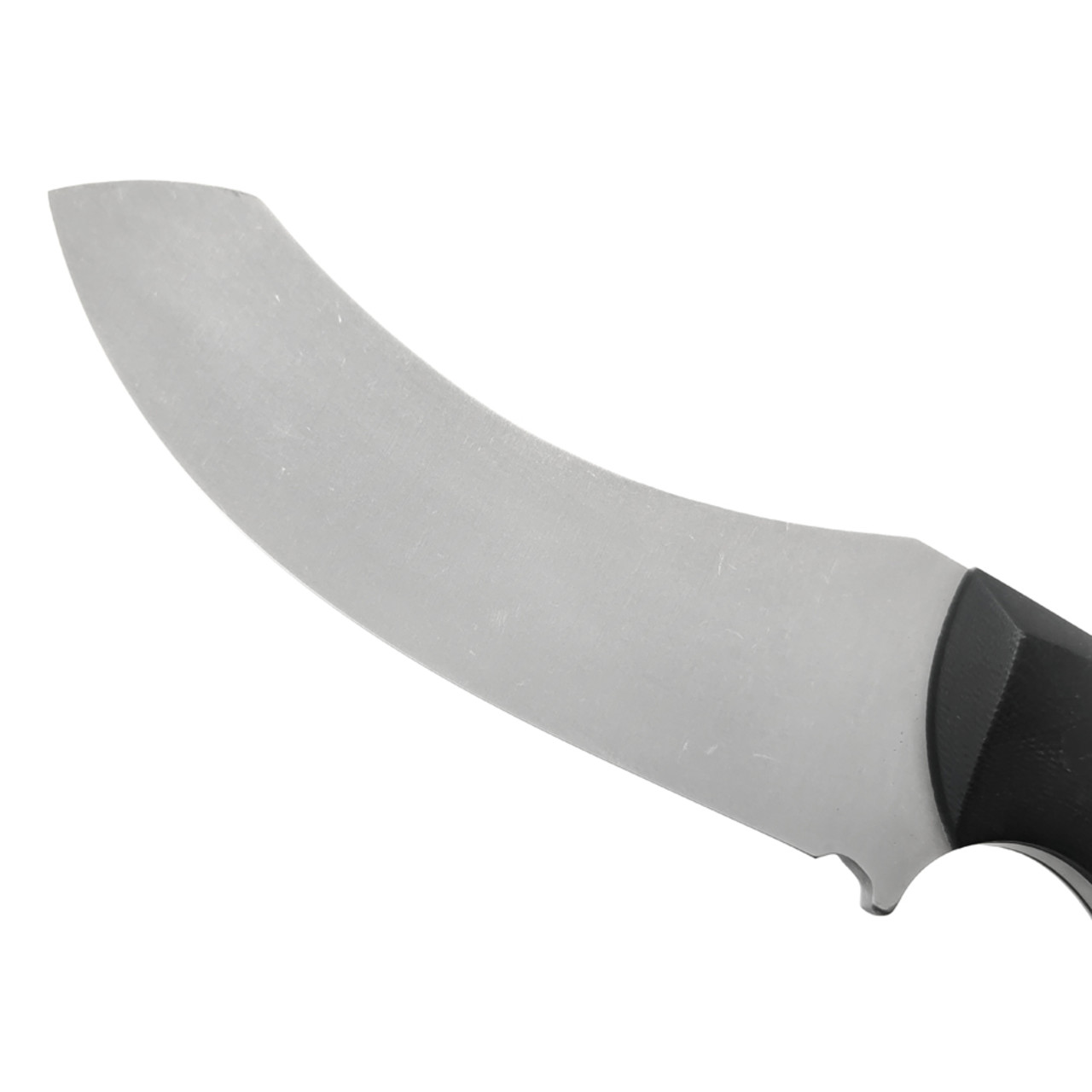 Волчий Век нож Кондрат 10 сталь PGK WA стоунвош, рукоять G10 black, пины карбон