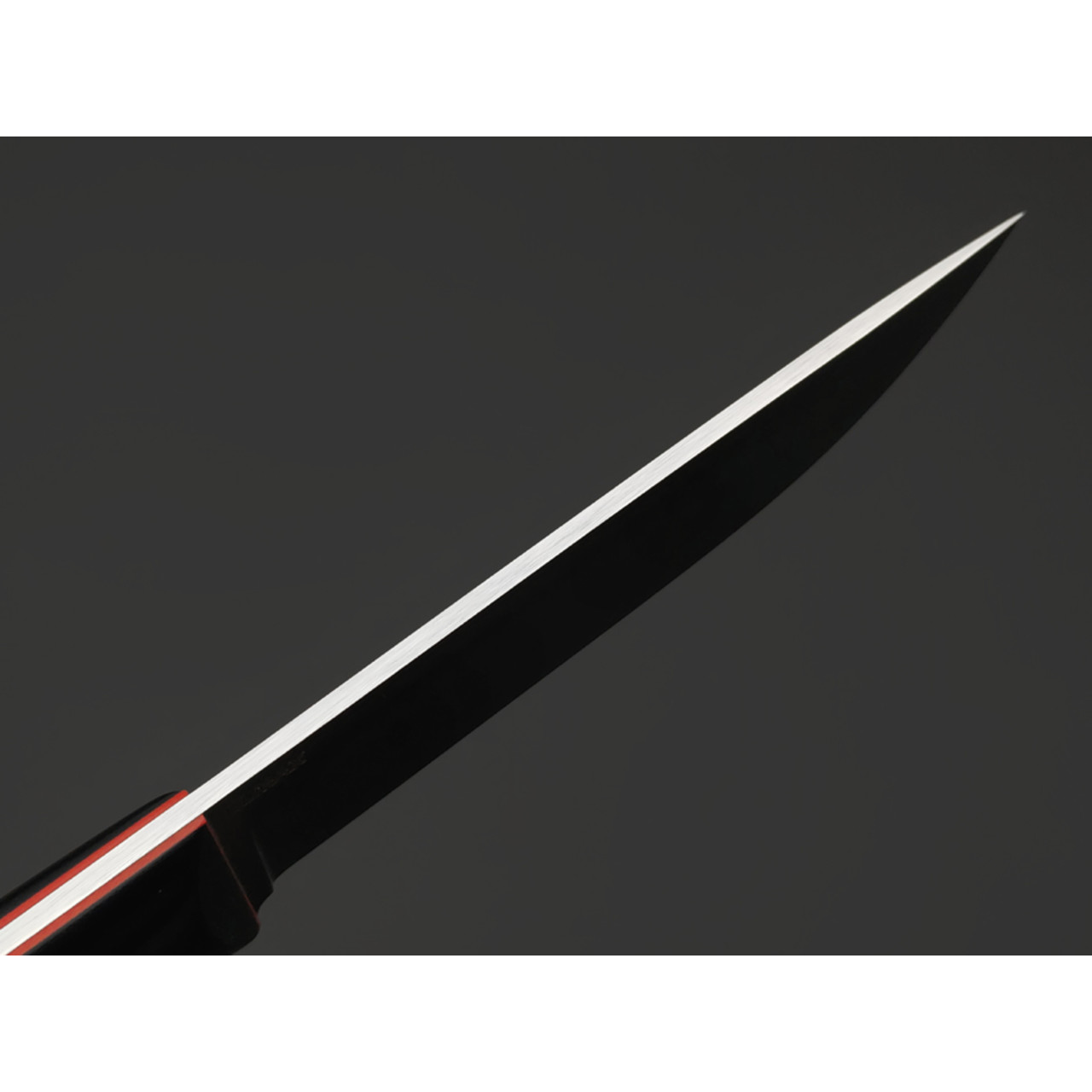 Кузница Ковчег нож Скаут сталь Elmax, рукоять G10 black & red