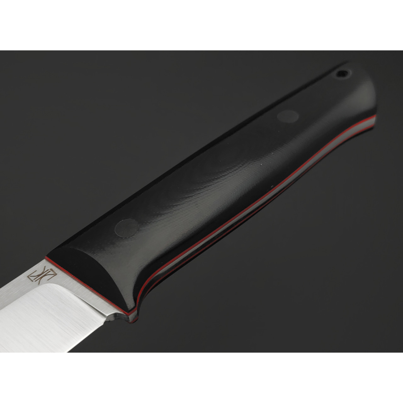 Кузница Ковчег нож Скаут сталь Elmax, рукоять G10 black & red