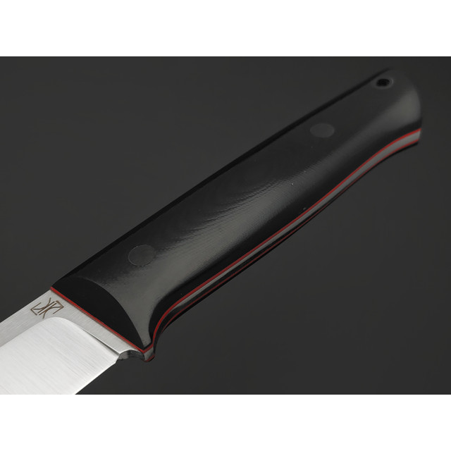 Кузница Ковчег нож Скаут сталь Elmax, рукоять G10 black & red