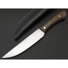 Кузница Ковчег нож Цельнометаллический 26 см сталь VG-10, рукоять Micarta olive, G10 green