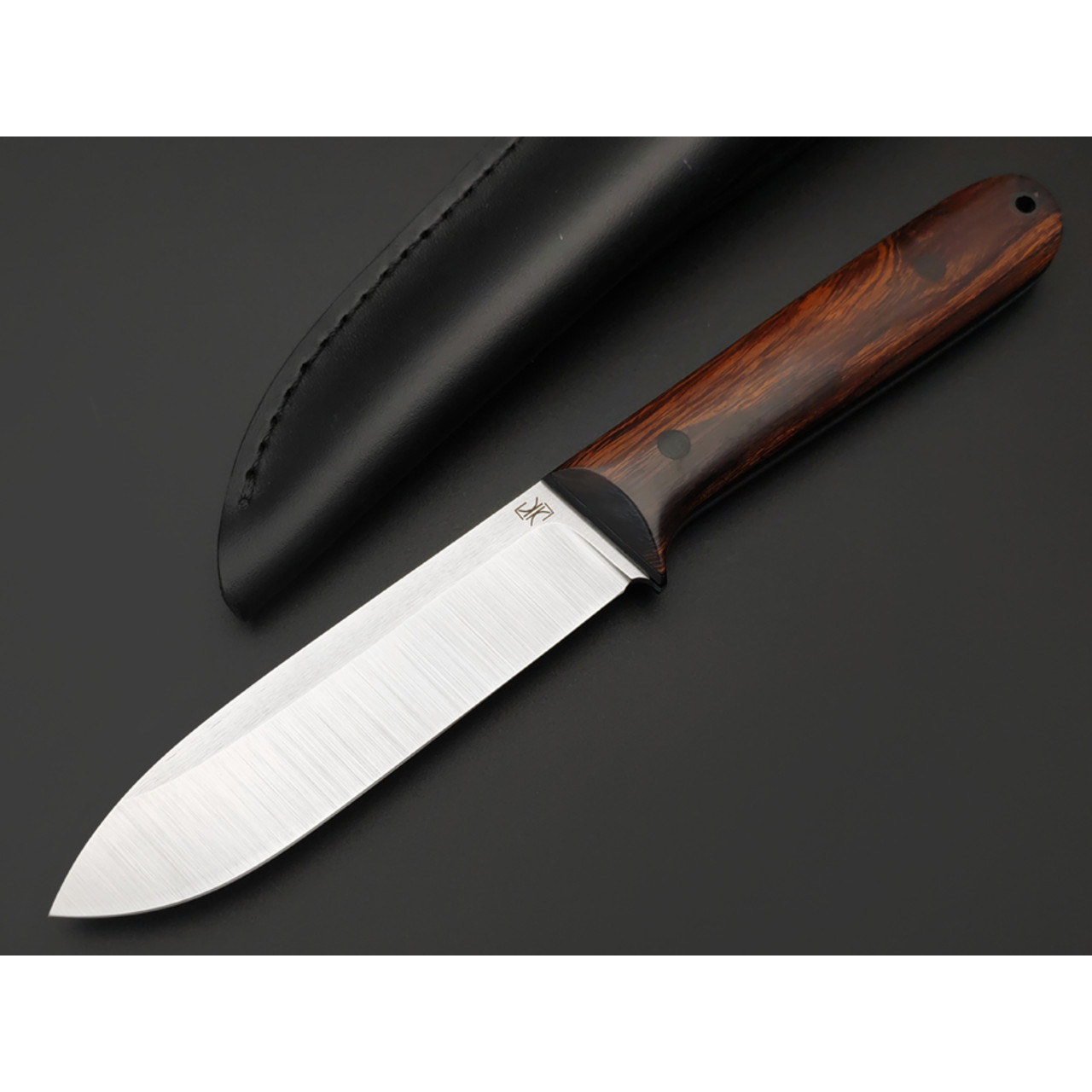 Кузница Ковчег нож Кефарт сталь Elmax, рукоять Айронвуд, G10 black