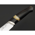 Кузница Ковчег нож Варяг сталь M398, рукоять Blackwood, зуб мамонта, мельхиор Кузница Ковчег нож Варяг сталь M398, рукоять Blackwood, зуб мамонта, мельхиор