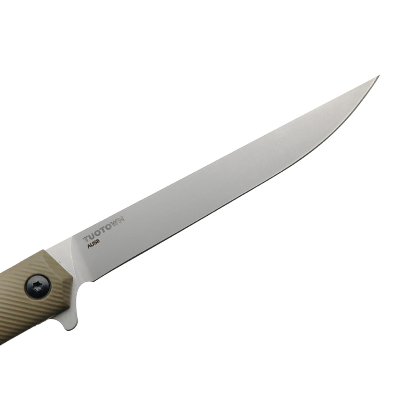 TuoTown нож BDJ-GS сталь Aus-8 bead-blast, рукоять Nylon OD green